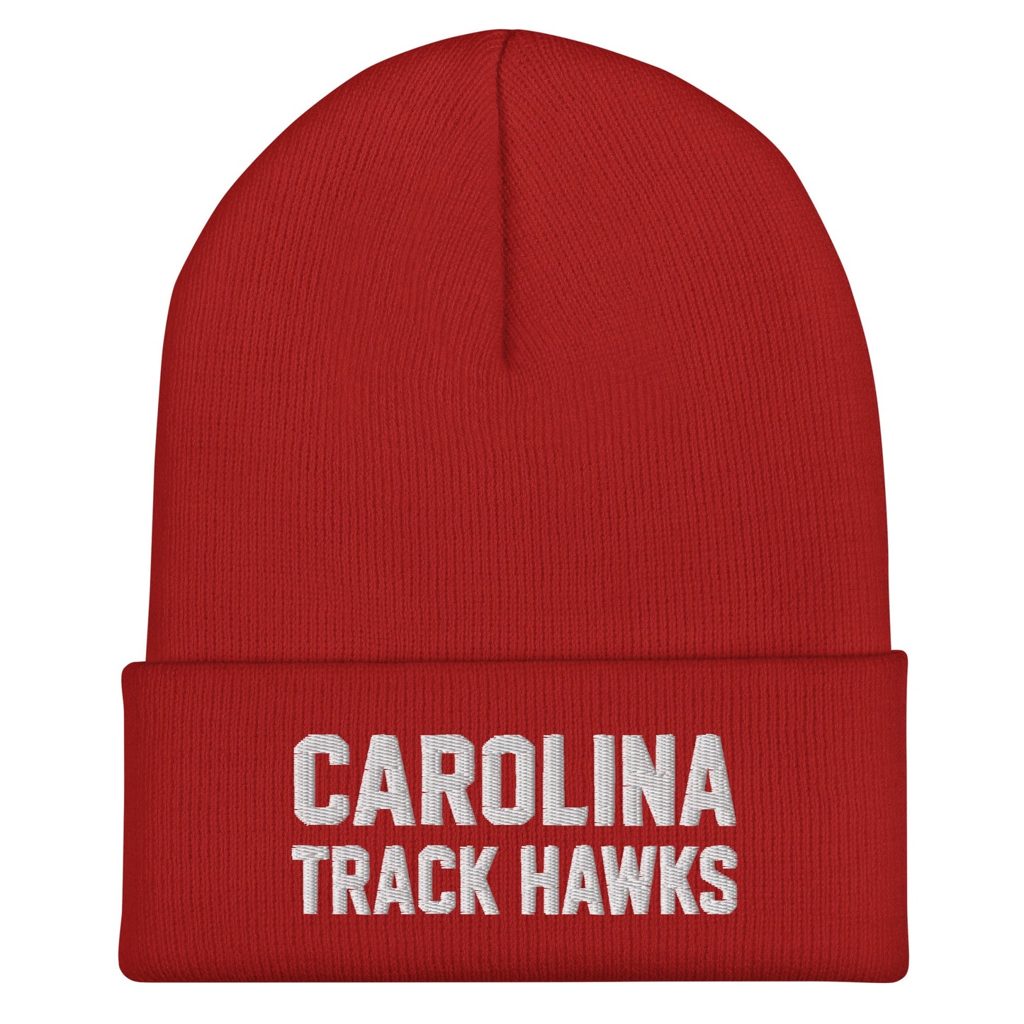 Cuffed Beanie | Carolina track Hawks | Crest Logo