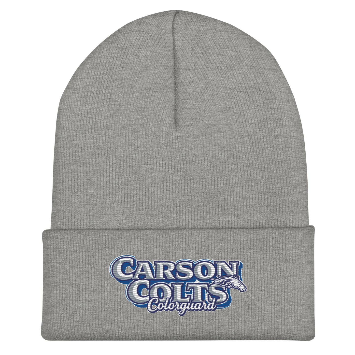 Cuffed Beanie | Carson Colorguard | Colts Logo