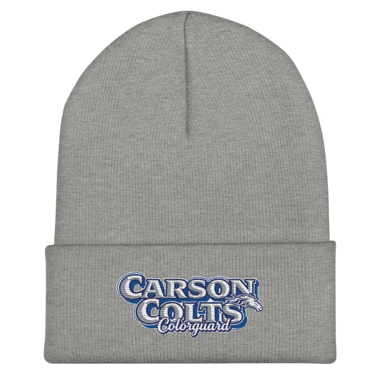 Cuffed Beanie | Carson Colorguard | Colts Logo