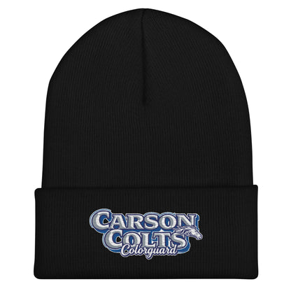 Cuffed Beanie | Carson Colorguard | Colts Logo