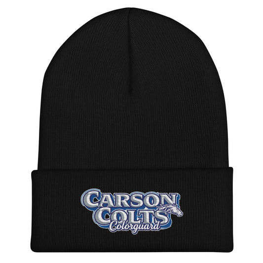 Cuffed Beanie | Carson Colorguard | Colts Logo