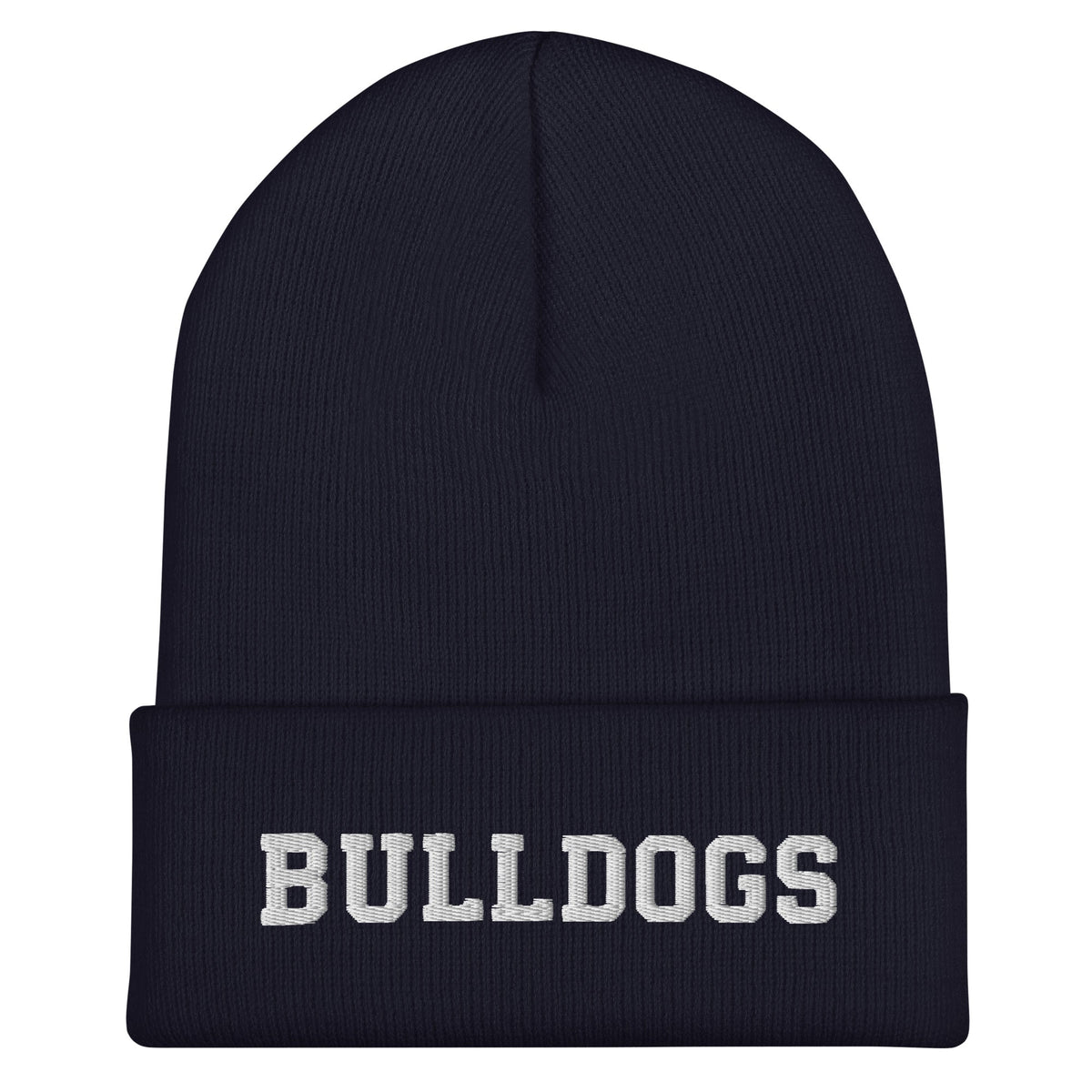 Cuffed Beanie | Celina Recreational Football Black | Bulldogs Crest Logo