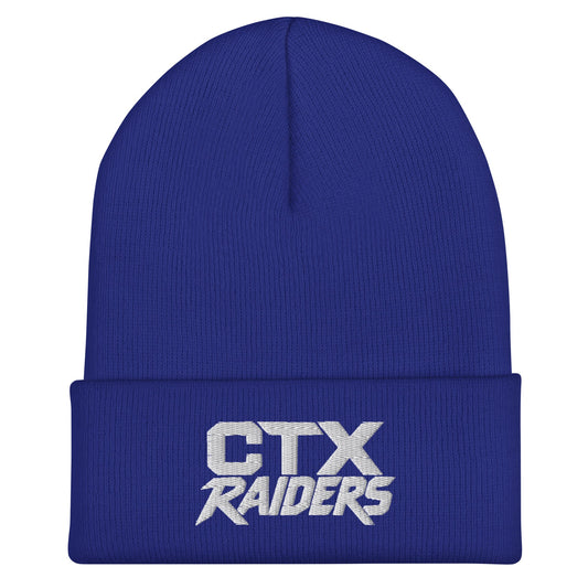 Cuffed Beanie | Central Texas Raiders | Crest Logo