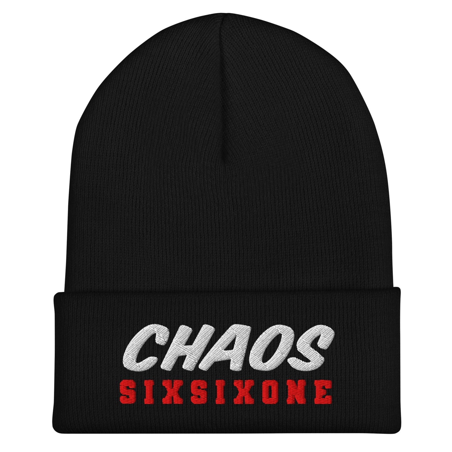 Cuffed Beanie | CHAOS 661 7u | SixSixOne Alt Logo