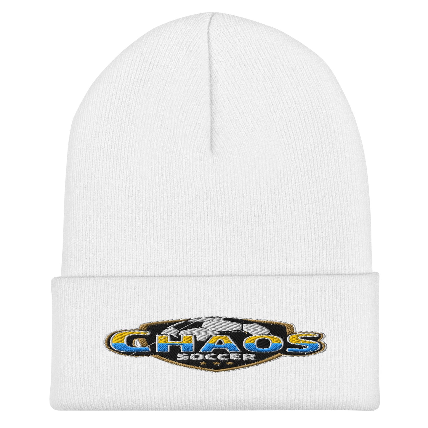 Cuffed Beanie | Chaos Soccer | Logo