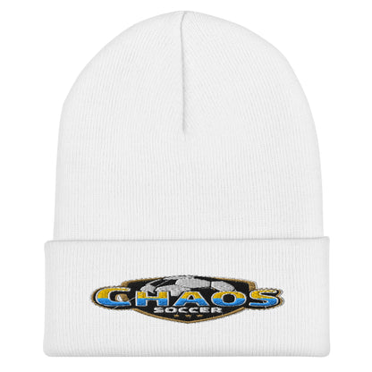 Cuffed Beanie | Chaos Soccer | Logo