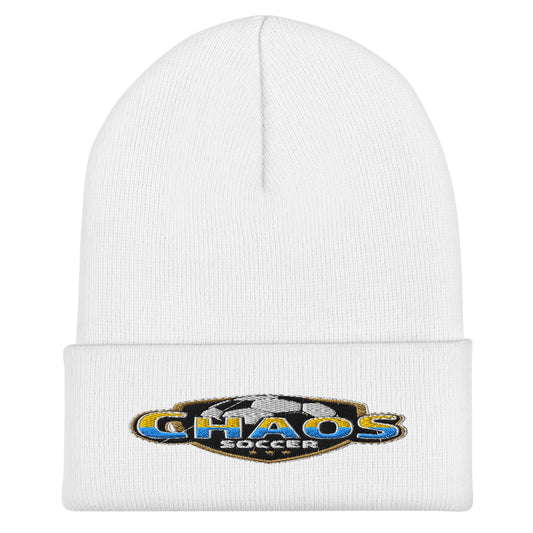 Cuffed Beanie | Chaos Soccer | Logo