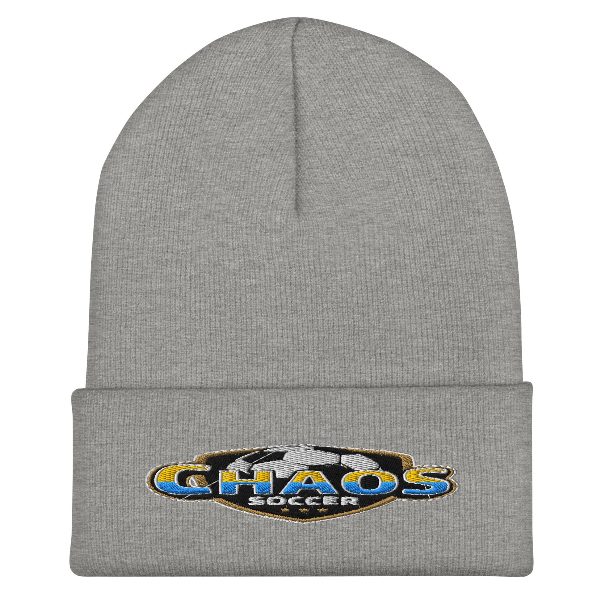 Cuffed Beanie | Chaos Soccer | Logo