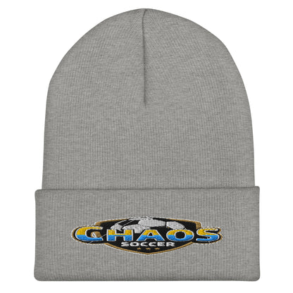Cuffed Beanie | Chaos Soccer | Logo