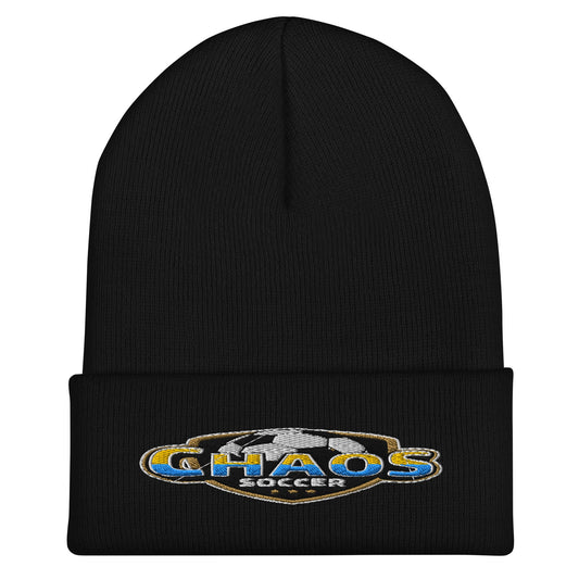 Cuffed Beanie | Chaos Soccer | Logo