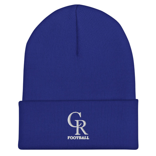 Cuffed Beanie | Chestnut Ridge Lions Football | Lettermark Logo