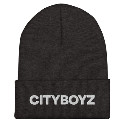 Cuffed Beanie | City Boyz Elite | Core Text Logo
