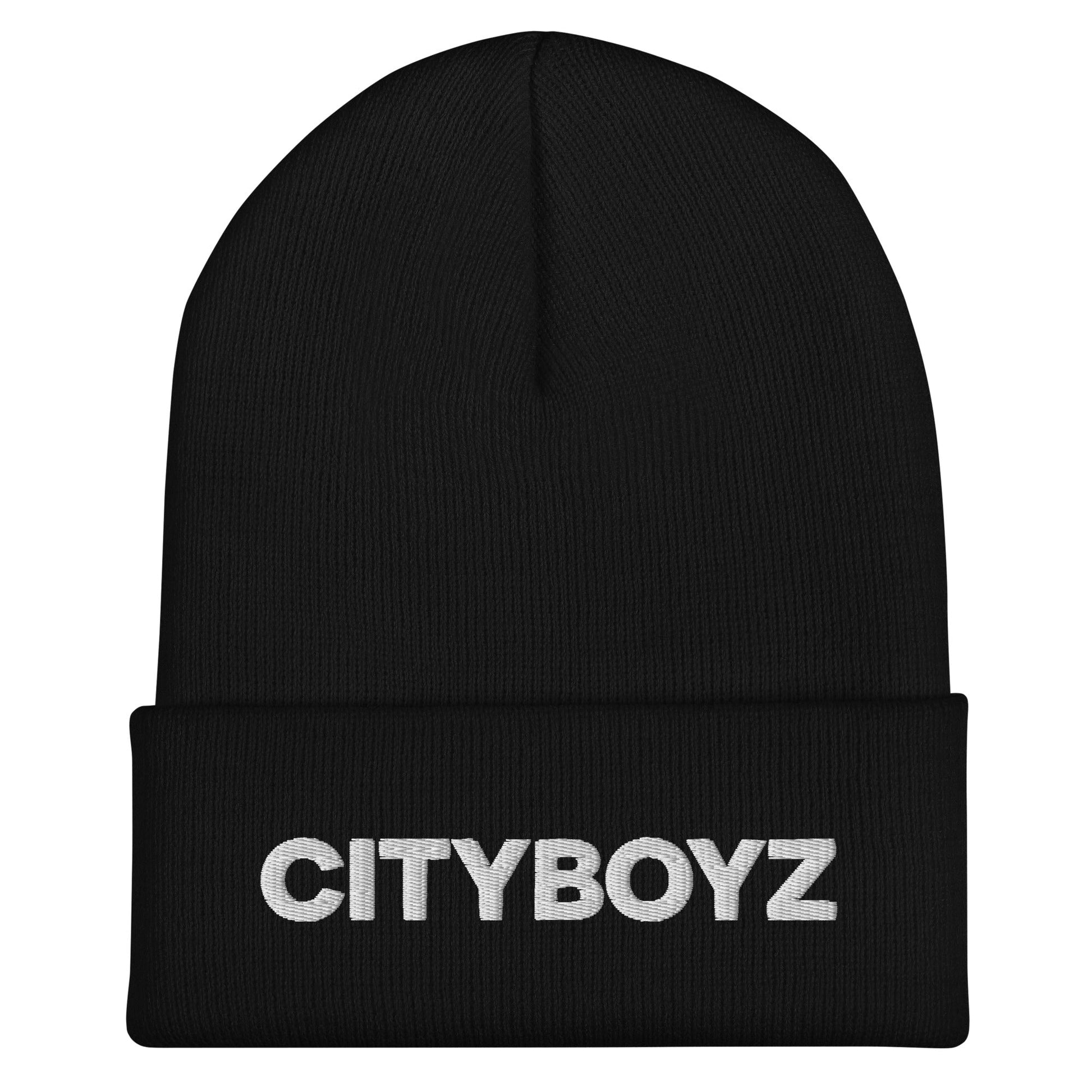 Cuffed Beanie | City Boyz Elite | Core Text Logo