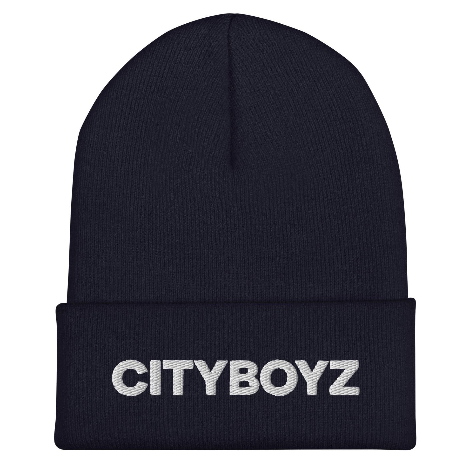 Cuffed Beanie | City Boyz Elite | Core Text Logo