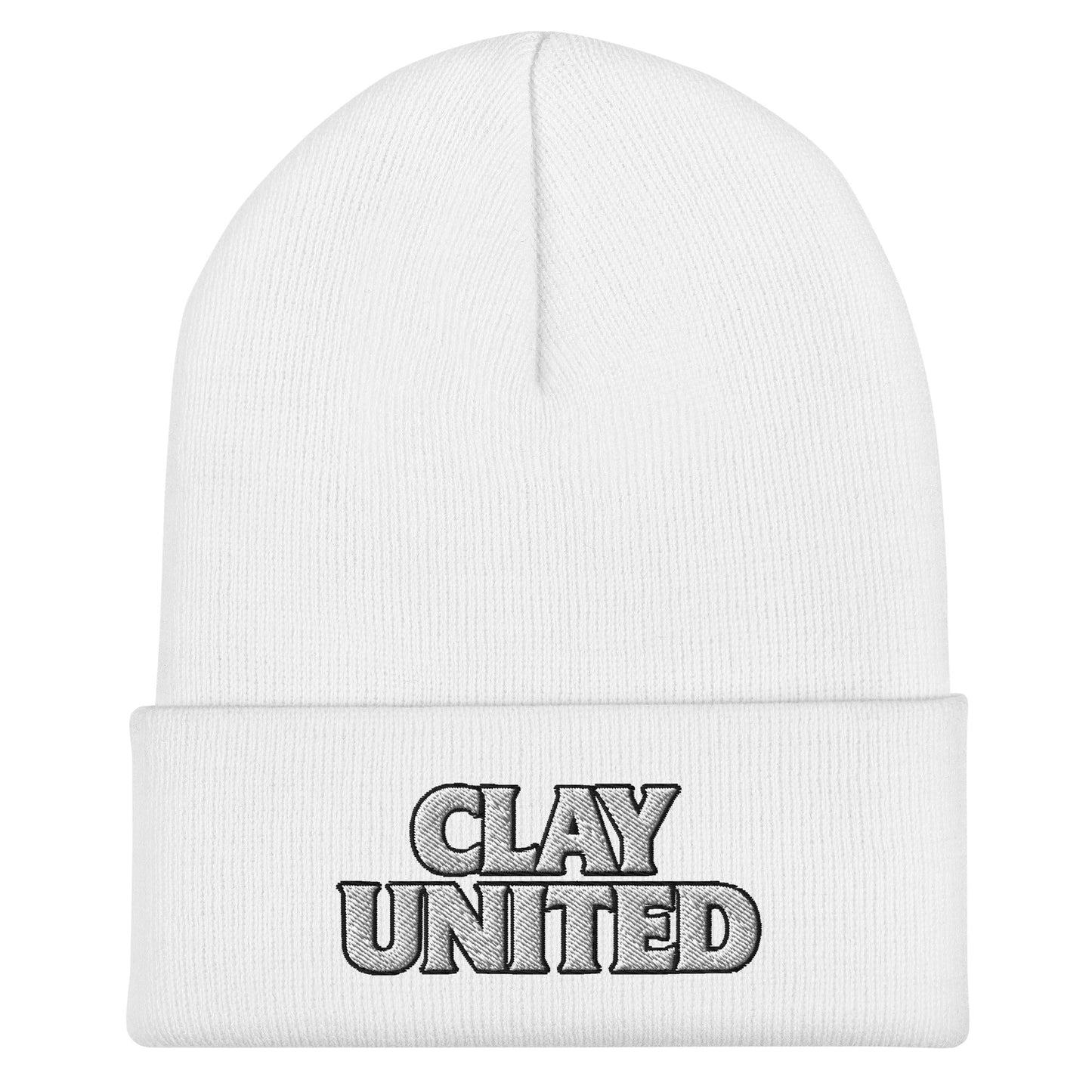 Cuffed Beanie | Clay United | Crest Logo