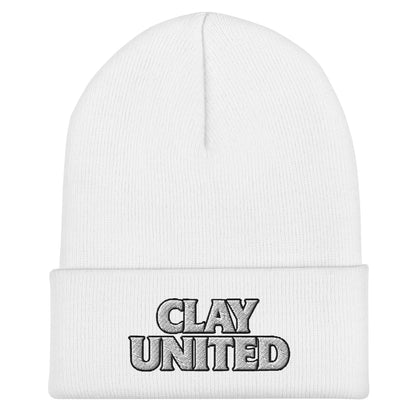 Cuffed Beanie | Clay United | Crest Logo