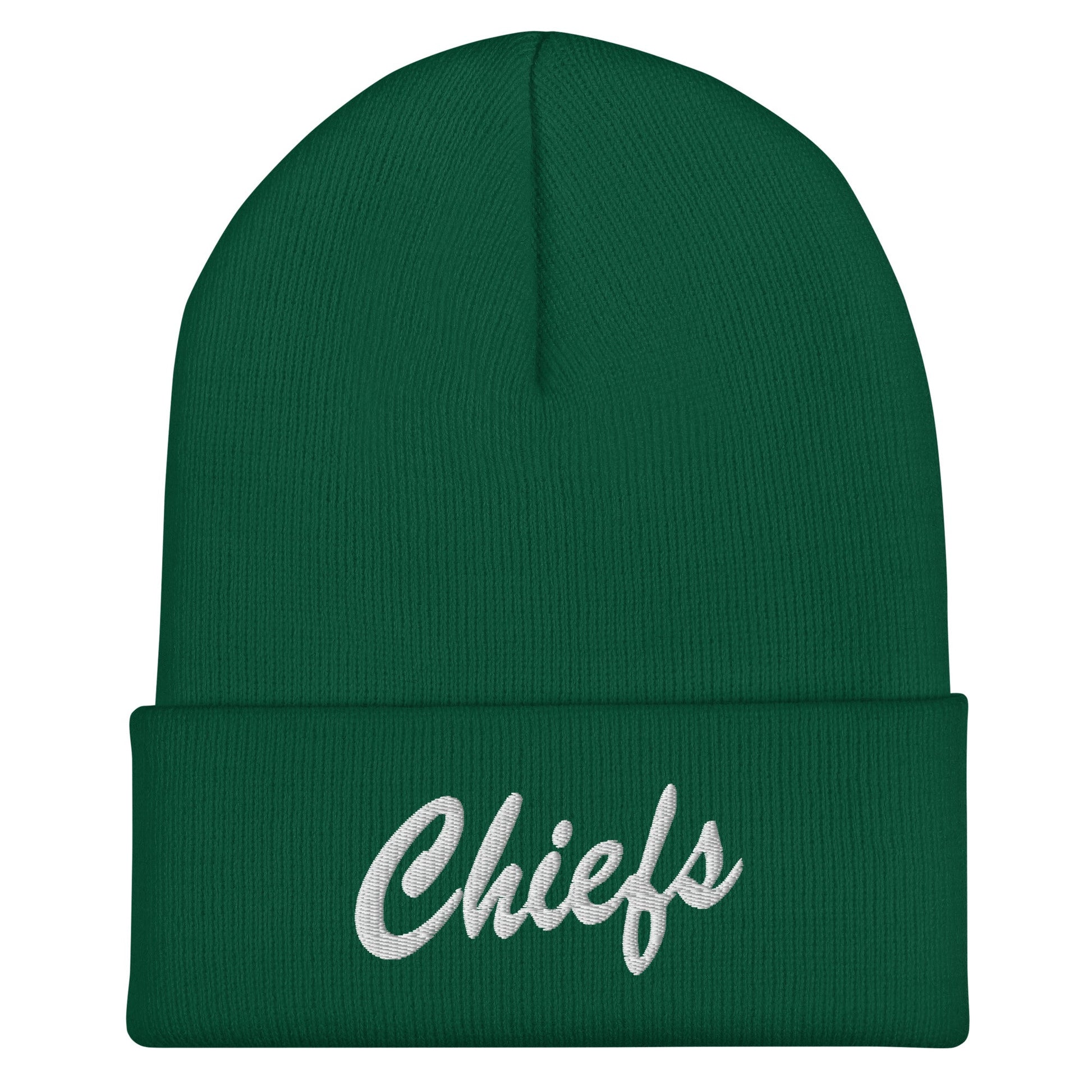 Cuffed Beanie | Connetquot Chiefs | Letter Crest Logo