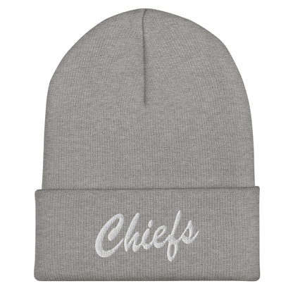 Cuffed Beanie | Connetquot Chiefs | Letter Crest Logo