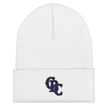 Cuffed Beanie | Cougar Baseball Club | CBC Navy Logo