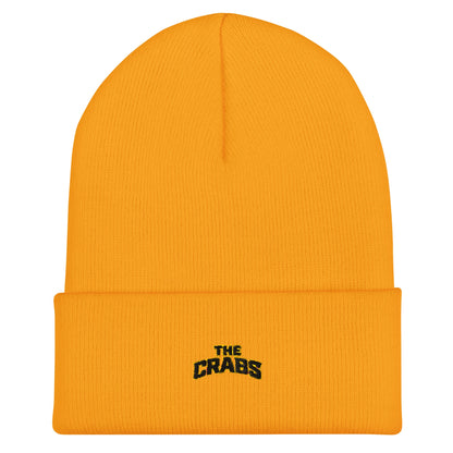 Cuffed Beanie | Crabs lax | Badge Logo