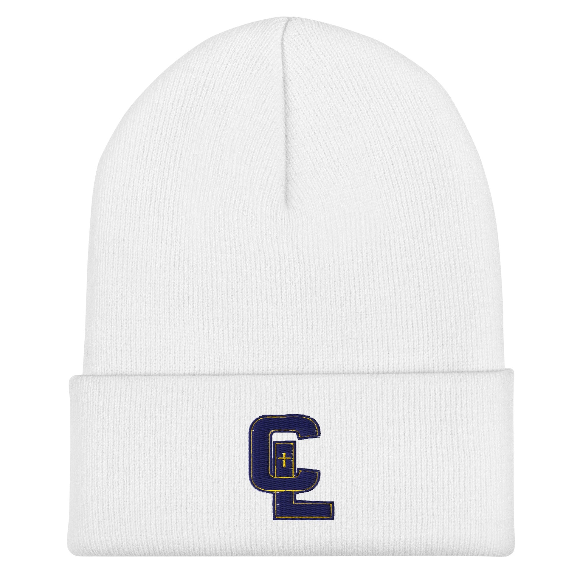 Cuffed Beanie | Crean Lutheran Softball | CL Monogram Logo