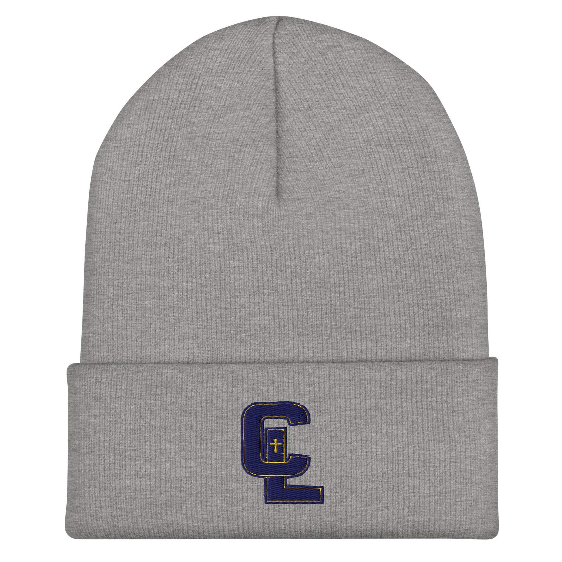 Cuffed Beanie | Crean Lutheran Softball | CL Monogram Logo