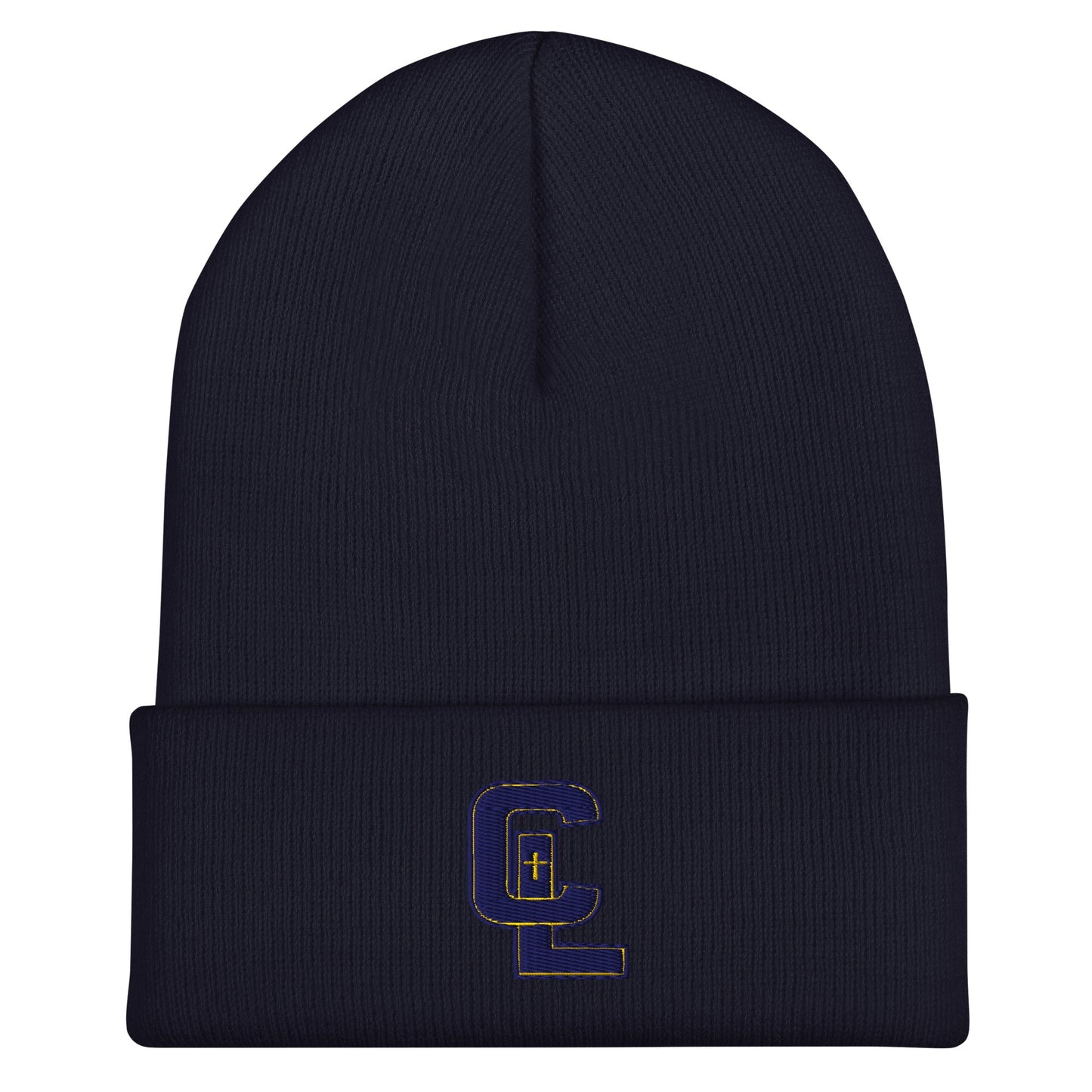 Cuffed Beanie | Crean Lutheran Softball | CL Monogram Logo