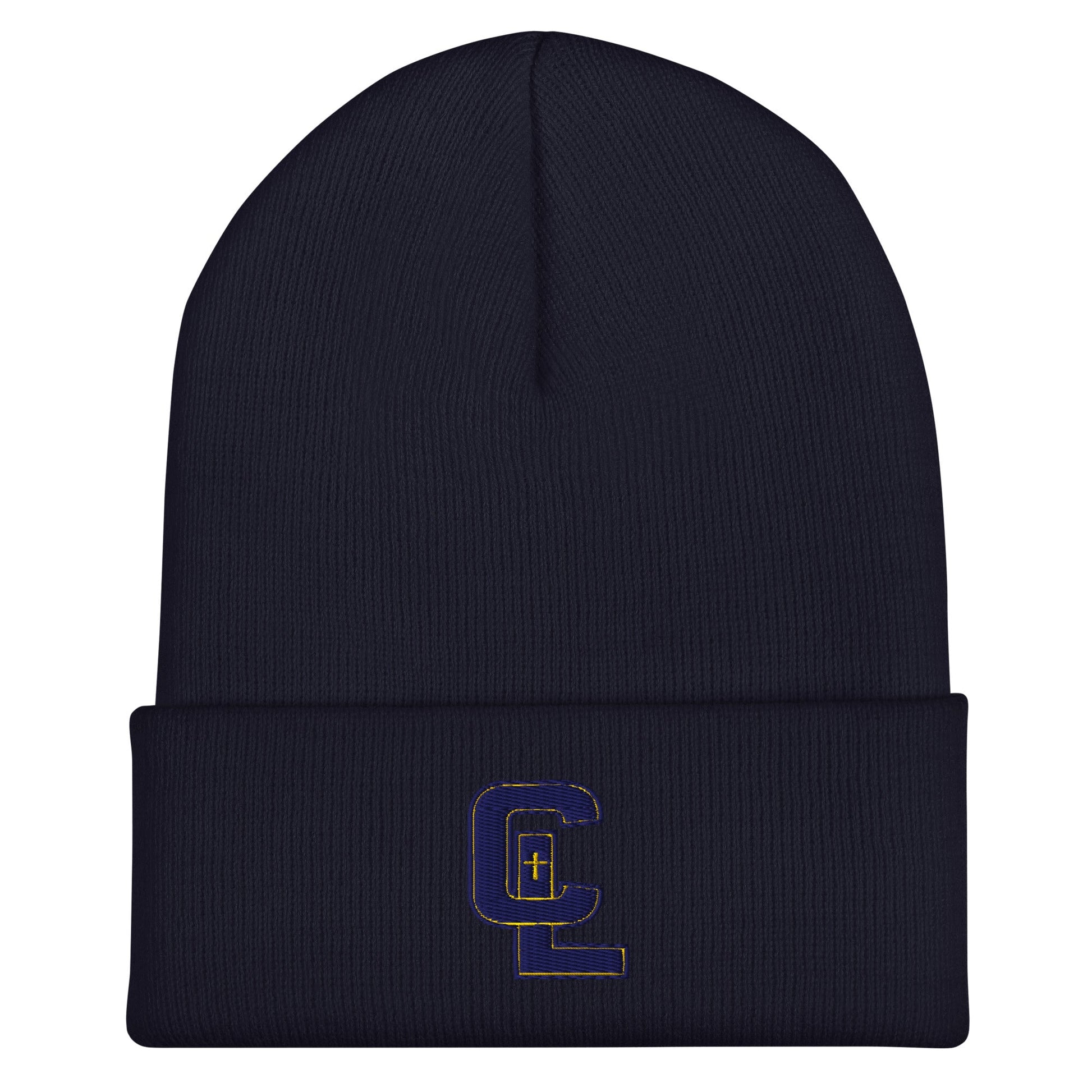 Cuffed Beanie | Crean Lutheran Softball | CL Monogram Logo