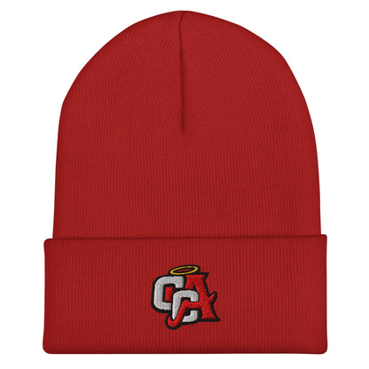Cuffed Beanie | Cross City Angels | Angelic Fury Logo