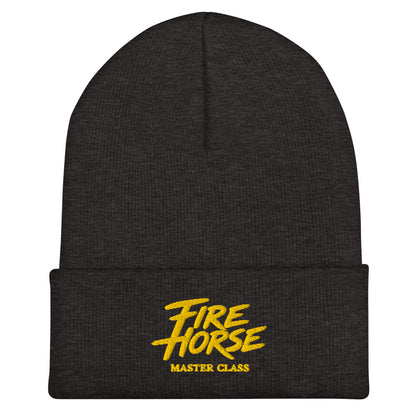 Cuffed Beanie | Fire Horse Masters | Athletics Logo