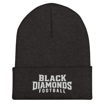 Cuffed Beanie | Ashland Black Diamonds | Badge Logo
