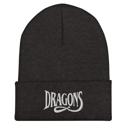 Cuffed Beanie | International Studies Middle School Volleyball | Crest Logo