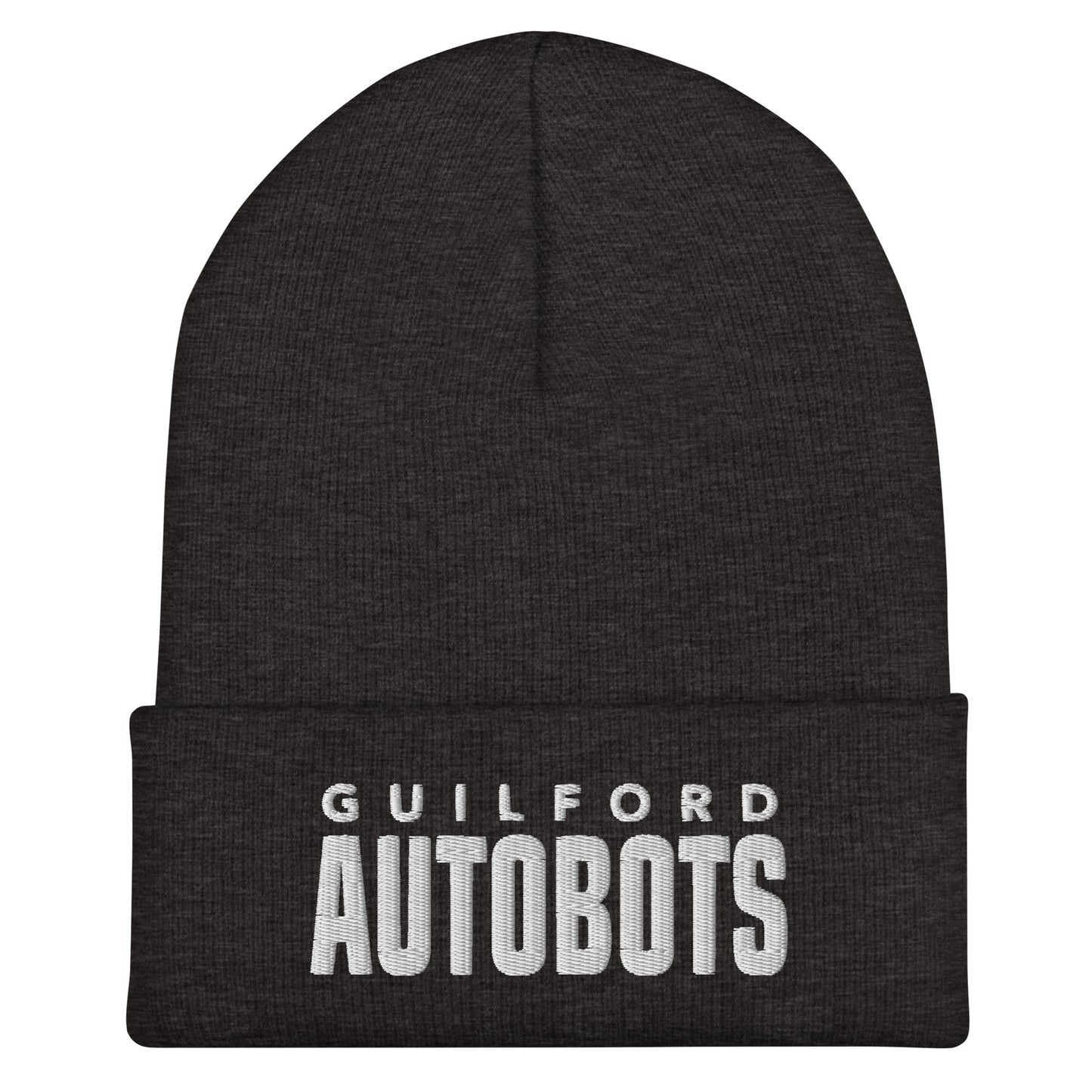 Cuffed Beanie | Guilford Autobots | Modern Script Logo
