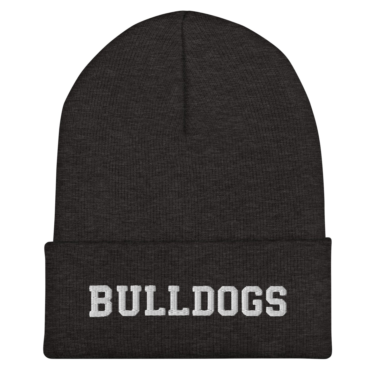 Cuffed Beanie | Celina Recreational Football Black | Bulldogs Crest Logo