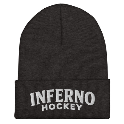 Cuffed Beanie | Inferno Hockey | Modern Script Logo