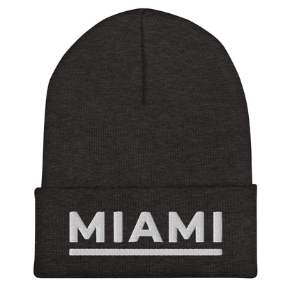Cuffed Beanie | Miami Women's Hockey | Lettermark Logo