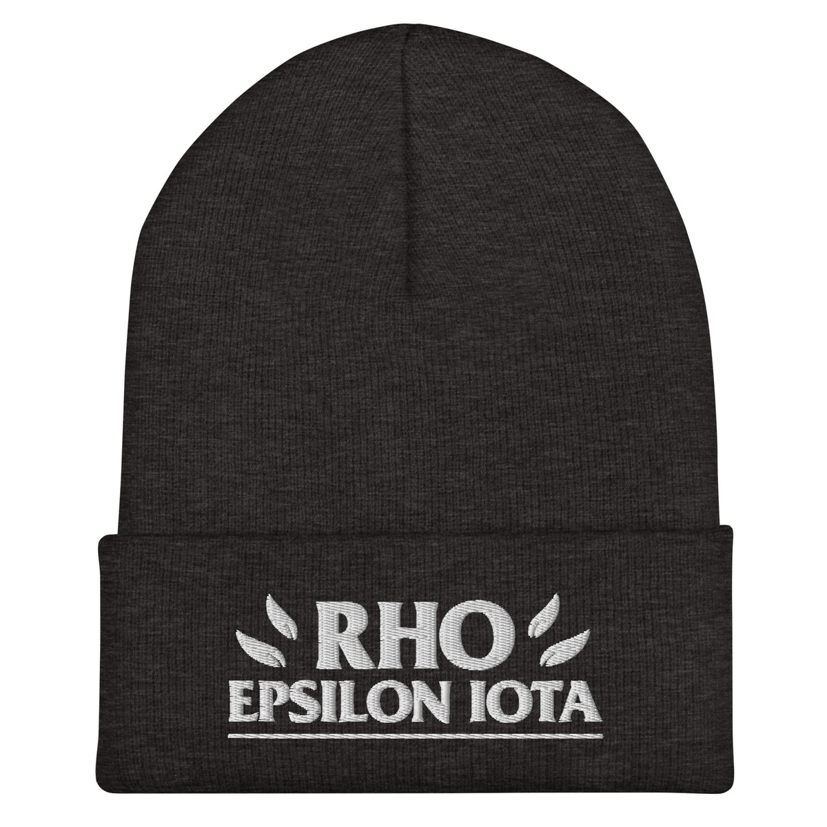 Cuffed Beanie | Rho | Script Logo