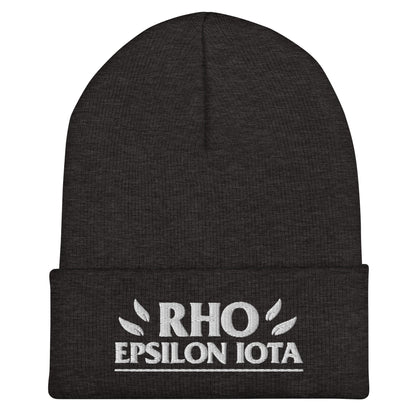 Cuffed Beanie | Rho | Script Logo
