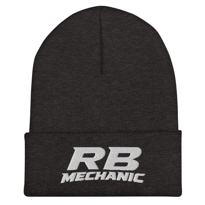 Cuffed Beanie | RB Mechanic | Lettermark Logo