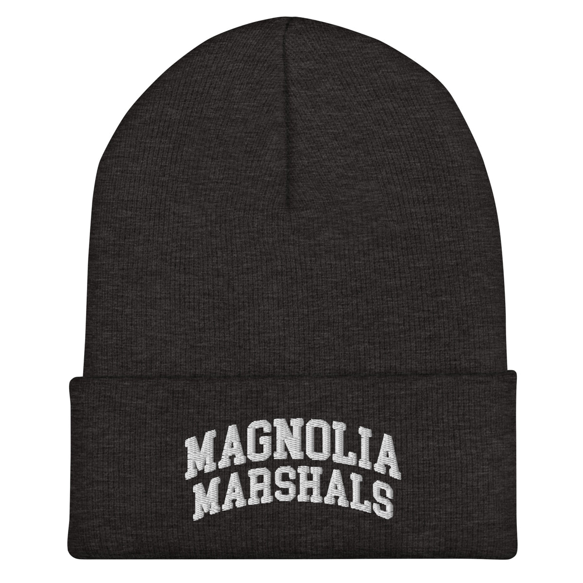 Cuffed Beanie | Pink Magnolias Dance | Crest Logo