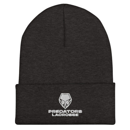 Cuffed Beanie | Predators Lacrosse | Crest Logo
