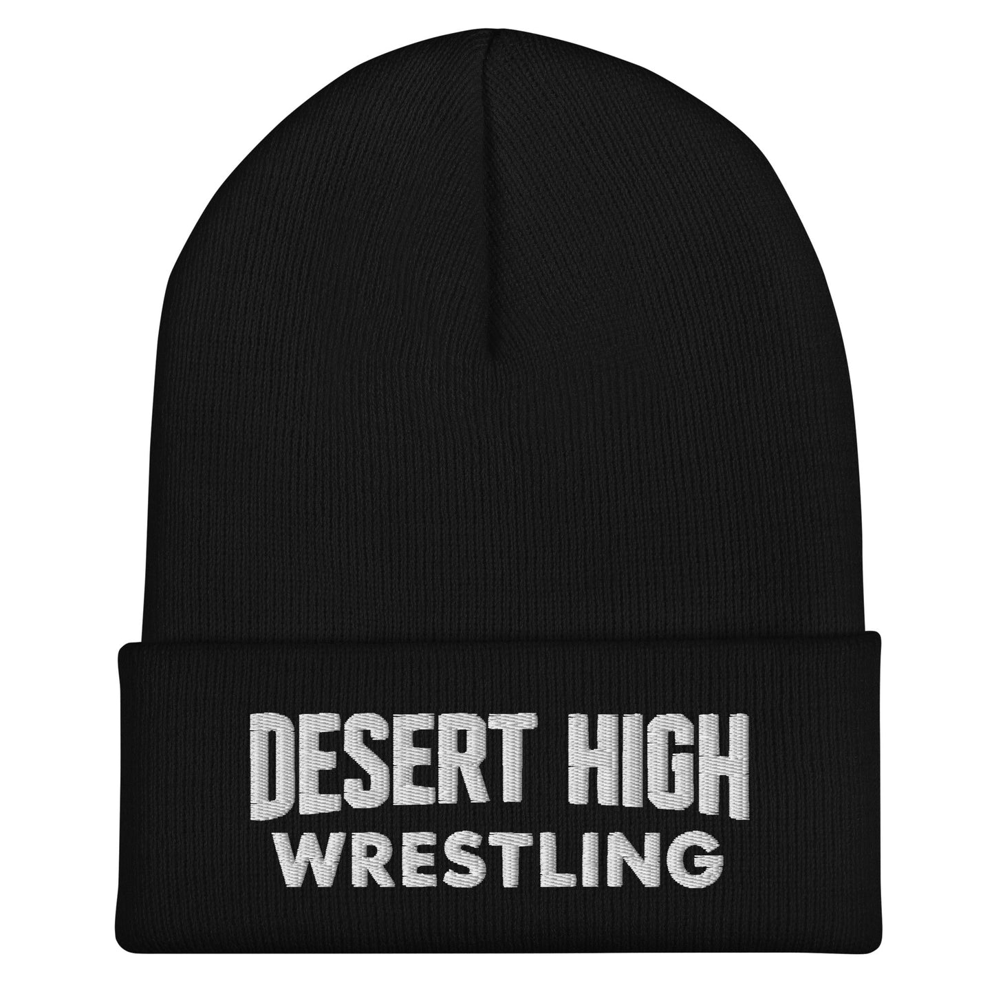 Cuffed Beanie | Desert High Scorpions | Modern Script Logo