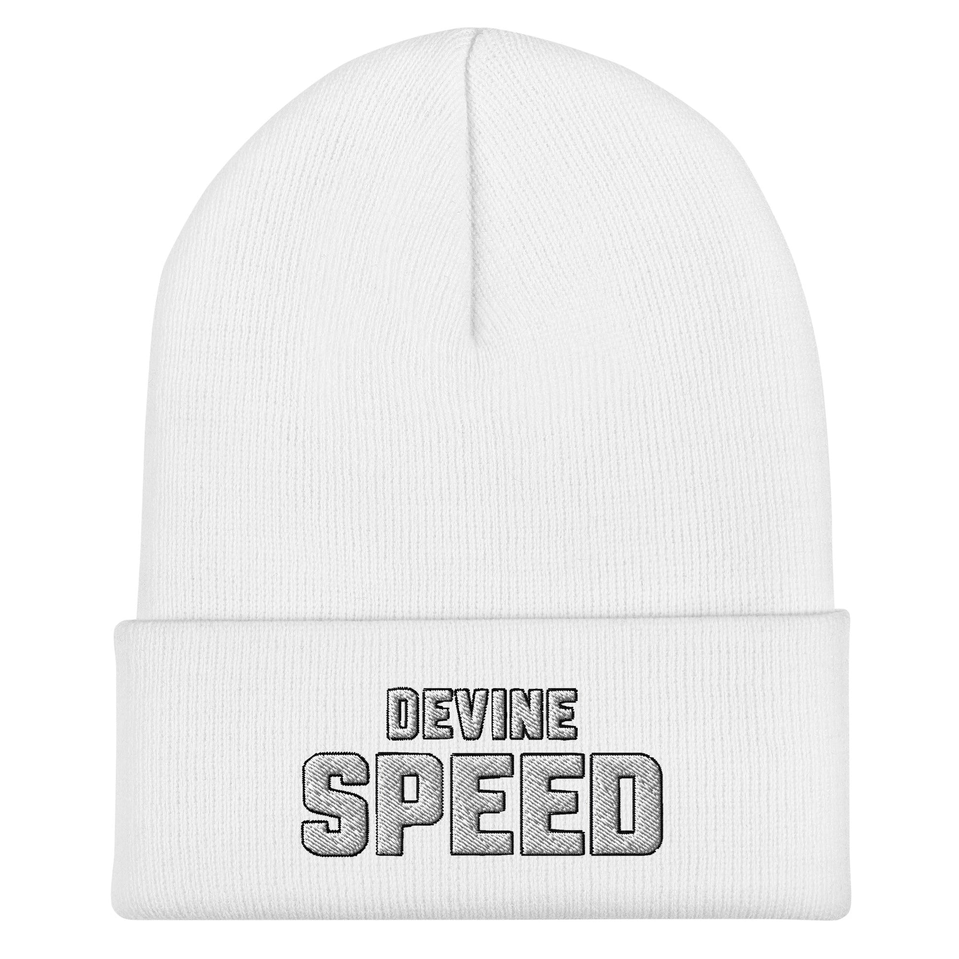 Cuffed Beanie | Devine Speed | Script Logo