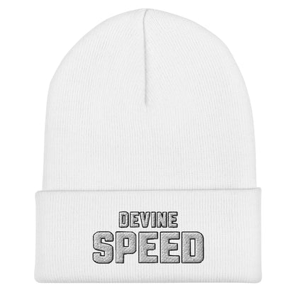Cuffed Beanie | Devine Speed | Script Logo