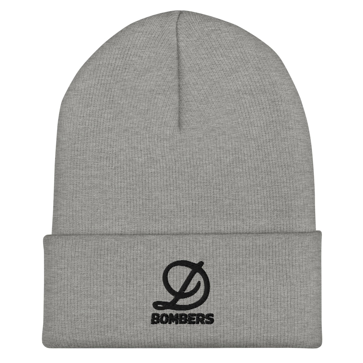 Cuffed Beanie | Diamond Bombers | Bomber Varsity - Black Logo