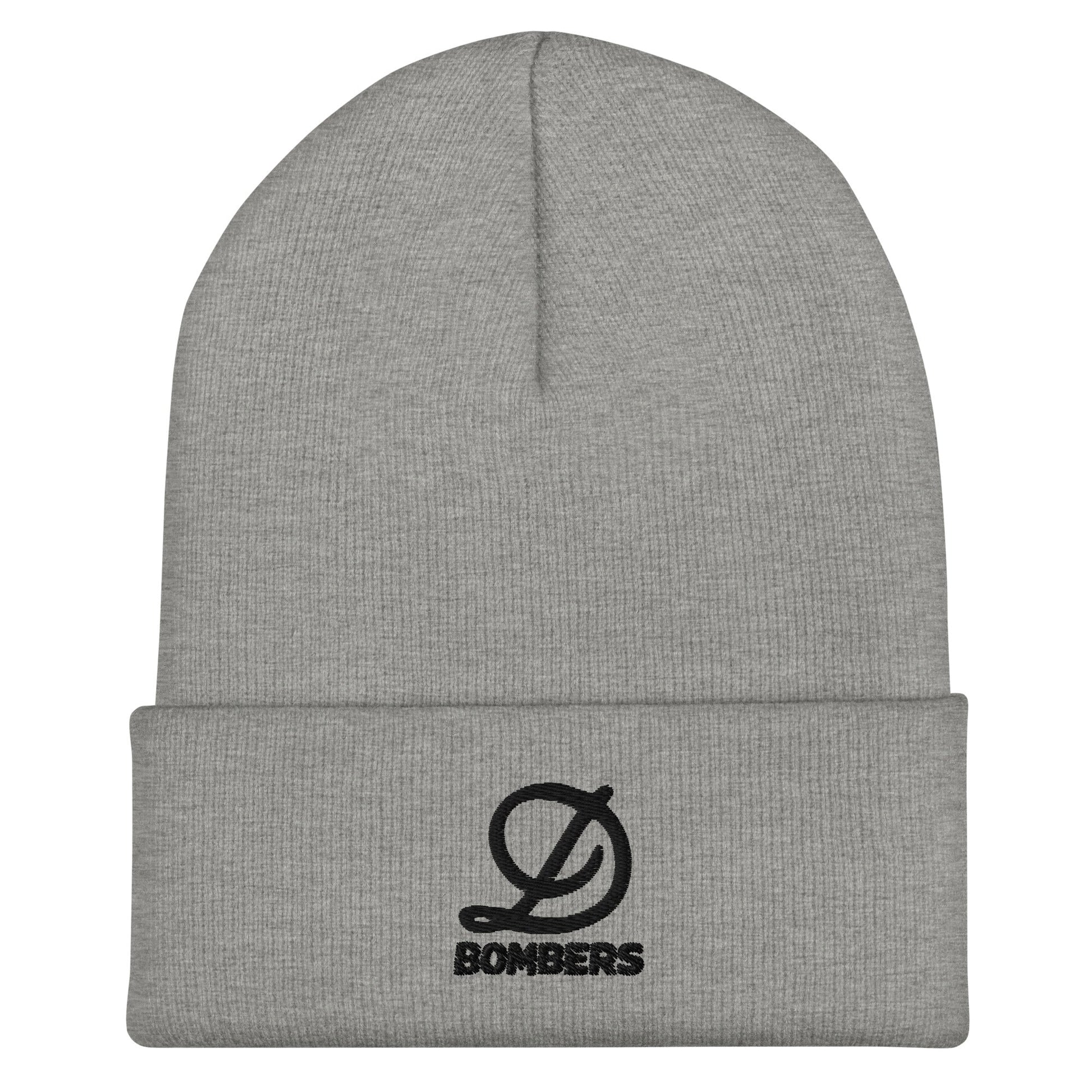 Cuffed Beanie | Diamond Bombers | Bomber Varsity - Black Logo