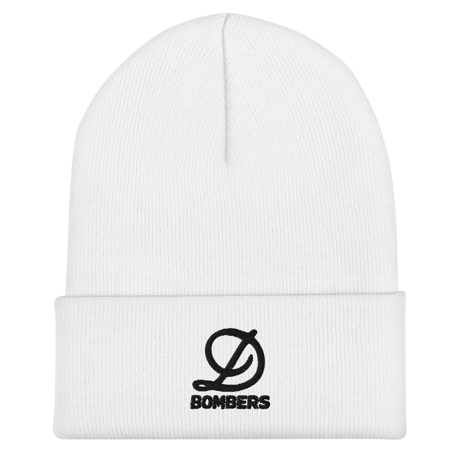 Cuffed Beanie | Diamond Bombers | Bomber Varsity - Black Logo