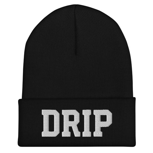 Cuffed Beanie | Drip Droppers | Drip Logo