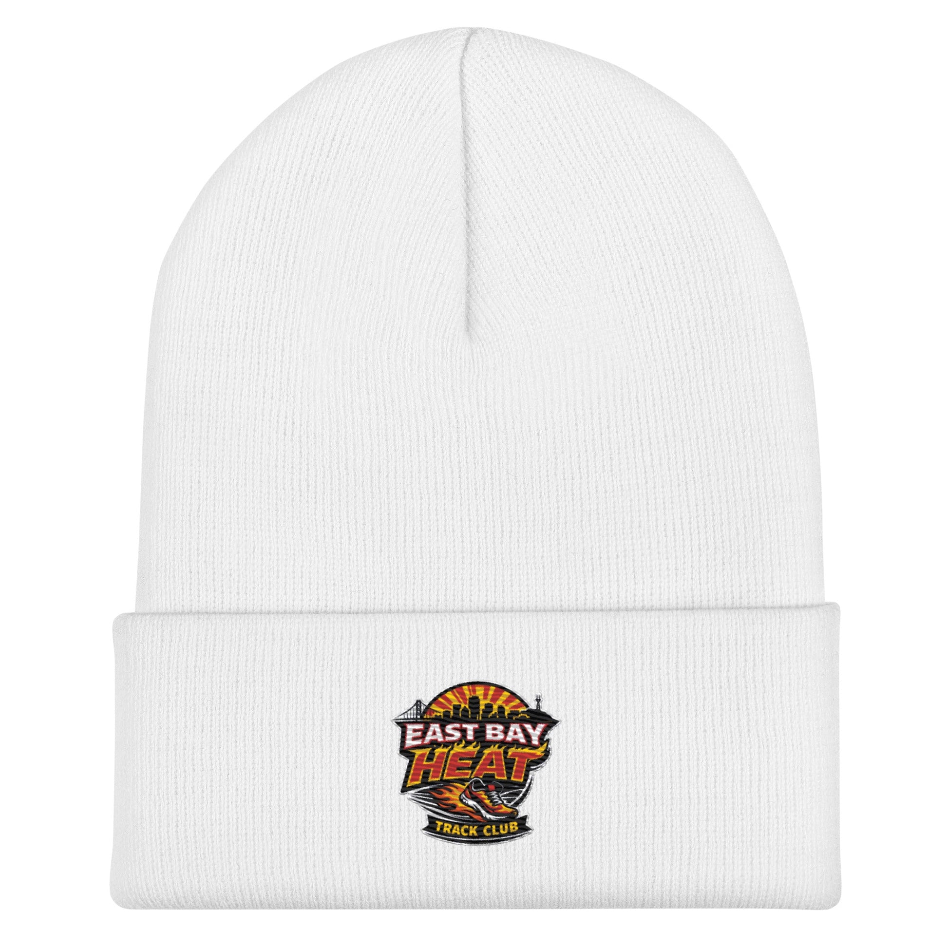 Cuffed Beanie | East Bay Heat Track Club | Alt Logo