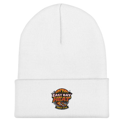 Cuffed Beanie | East Bay Heat Track Club | Alt Logo